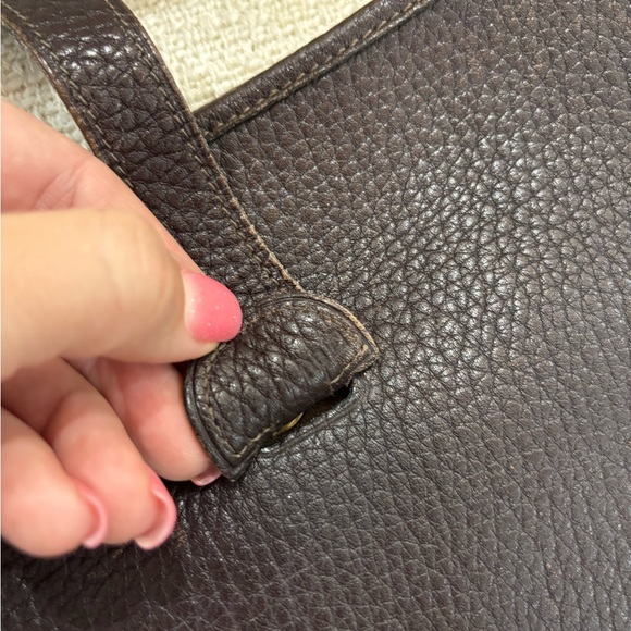 Authentic HERMES EVELYNE GM brown cafe Togo leather - Picture 3 of 16